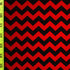 Chevron Print on Poly Spandex Fabric (Red/Black) | (4 Way Stretch/Per Yard)