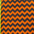Chevron Print on Poly Spandex Fabric (Orange/Black) | (4 Way Stretch/Per Yard)