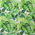 Trippy Leaves Print on Poly Spandex Fabric | (4 Way Stretch/Per Yard)