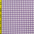 Gingham Print on Poly Spandex Fabric (Lavender) | (4 Way Stretch/Per Yard)