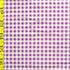Gingham Print on Poly Spandex Fabric (Lilac) | (4 Way Stretch/Per Yard)