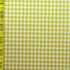 Gingham Print on Poly Spandex Fabric (Gold) | (4 Way Stretch/Per Yard)
