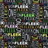 On Fleek Print on Poly Spandex Fabric | (4 Way Stretch/Per Yard)