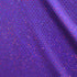 Dots with Holographic Foil Print on Poly Spandex Fabric (Purple/Purple) | (2 Way Stretch/Per Yard)