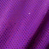 Dots with Holographic Foil Print on Poly Spandex Fabric (Plum/Plum) | (2 Way Stretch/Per Yard)