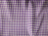 Gingham Print on Poly Spandex Fabric (Lavender) | (4 Way Stretch/Per Yard)
