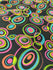 Trippy Inverse Dots Printed on Poly Spandex Fabric | (4 Way Stretch/Per Yard)