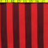 Vertical Stripe Print on Poly Mesh Fabric (Red/Black) | (2 Way Stretch/Per Yard)