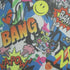 Graffiti Printed on Poly Mesh Fabric | (4 Way Stretch/Per Yard)