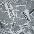 Newspaper Printed on Poly Mesh Fabric | (4 Way Stretch/Per Yard)