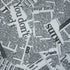 Newspaper Printed on Poly Mesh Fabric | (4 Way Stretch/Per Yard)