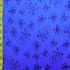 Skulls and Bones Printed on Poly Mesh Fabric (Royal Blue) | (4 Way Stretch/Per Yard)