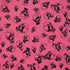 Skulls Printed on Poly Mesh Fabric (Fuchsia) | (4 Way Stretch/Per Yard)