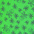 Skulls and Bones Printed on Poly Mesh Fabric (Mint Green) | (4 Way Stretch/Per Yard)