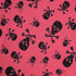Skulls and Bones Printed on Poly Mesh Fabric (Fuchsia) | (4 Way Stretch/Per Yard)