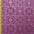 Paisley Printed with Foil on Poly Spandex Fabric (Silver/Violet) | (4 Way Stretch/Per Yard)