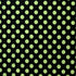 Simple Polka Dot Print on Nylon Spandex Fabric (Samba Yellow/Black) | (4 Way Stretch/Per Yard)
