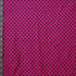 Flocked Polka Dot Print on Nylon Spandex Fabric (Black/Hot Pink) | (4 Way Stretch/Per Yard)