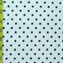 Polka Dot Print on Poly Spandex Fabric (Black/White) | (4 Way Stretch/Per Yard)