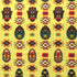 African Mask Print on Poly Spandex Fabric | (4 Way Stretch/Per Yard)