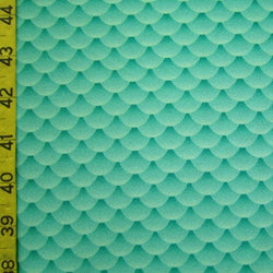 Bubbly Fishscale Print on Nylon Spandex Fabric | (4 Way Stretch/Per Yard)