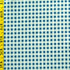 Gingham Print on Poly Spandex Fabric (Teal) | (4 Way Stretch/Per Yard)