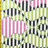 Trippy Abstract Print on Poly Spandex Fabric | (4 Way Stretch/Per Yard)