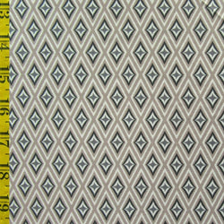 Abstract Rhombus Print on Poly Spandex Fabric | (4 Way Stretch/Per Yard)