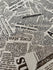 Newspaper Printed on Poly Mesh Fabric | (4 Way Stretch/Per Yard)