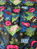 Comic Style Speech Bubble Print on Poly Spandex Fabric | (4 Way Stretch/Per Yard)