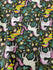 Unicorn Horse Print on Poly Spandex Fabric | (4 Way Stretch/Per Yard)