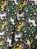 Unicorn Horse Print on Poly Spandex Fabric | (4 Way Stretch/Per Yard)