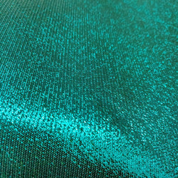 Lame Fabric with Metal Coating (Kelly Green) | (2 Way Stretch/Per Yard)