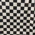 2x2" Checkerboard Print on Nylon Spandex Fabric (White/Black) | (4 Way Stretch/Per Yard)