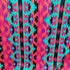 Aztec Tribal Pattern on Nylon Spandex Fabric | (4 Way Stretch/Per Yard)