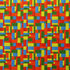 Lego Brick Print on Poly Spandex Fabric | (4 Way Stretch/Per Yard)