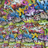 Subway Art Graffiti Print on Poly Spandex Fabric | (4 Way Stretch/Per Yard)