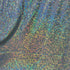 Black Shattered Glass w/ Holographic Foil Spandex Fabric | (4 Way Stretch/Per Yard)