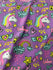 Unicorn Print on Poly Spandex Fabric | (4 Way Stretch/Per Yard)