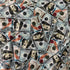 Cash Money Print on Poly Spandex Fabric | (4 Way Stretch/Per Yard)