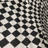 2x2" Checkerboard Print on Nylon Spandex Fabric (White/Black) | (4 Way Stretch/Per Yard)