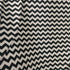 Chevron Print on Poly Spandex Fabric (White/Black) | (4 Way Stretch/Per Yard)