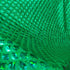 Kelly Green Mermaid Fish Scale on Hologram Foil Spandex w/ Dots Fabric | (4 Way Stretch/Per Yard)