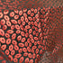 Metallic Foil Lip Print on Poly Spandex Fabric (Red/Black) | (4 Way Stretch/Per Yard) **LIMITED**