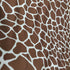 Giraffe Print on Poly Spandex Fabric (Coffee/White) | (4 Way Stretch/Per Yard)