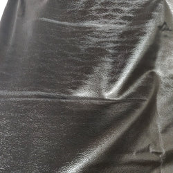 Shiny Design Foil on Poly Vinyl Fabric (Black) | (4 Way Stretch/Per Yard)