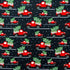 Xmas Trees in a Pickup Truck Print on Poly Spandex Fabric | (4 Way Stretch/Per Yard)