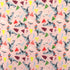 Funky Christmas Print on Poly Spandex Fabric (Pink) | (4 Way Stretch/Per Yard)