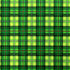 Multicolor Plaid Print on Poly Spandex Fabric (Yellow/Forest Green) | (4 Way Stretch/Per Yard)