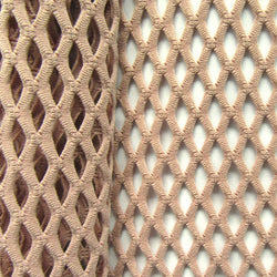 Cabaret Big Hole Mesh Fabric (Dusty Rose) | (4 Way Stretch/Per Yard)